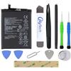 OnlyTech - Kit di riparazione Batteria di ricambio Premium HB405979ECW per Huawei Y6 2017 / Y6 2019 / Y6 Pro 2017 / Y5 2018 / Y5 2019 / P9 Lite Mini - 3020mAh - Qualità identica