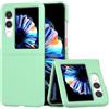 GIOPUEY Cover Compatibile con Nubia Flip 2, Materiale PC Rigido Custodia, Comodo e Liscio al Tatto Case，Antiurto, Anti-Impronta - Green