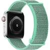 OXWALLEN Solo Loop Adjustable Braided Cinturino Compatibile con Apple Watch Serie 11/10/9/8/7/6/5/4 SE Ultra 3/2/1 49 46 45 44mm, Nylon Regolabile Sportivo Ricambio Strap per iWatch, Marine Green