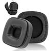 MDLSDE Cuscinetti Auricolar di Ricambio Major IV, Auricolari per Marshall Major III IV Compatibili Cuffie Clip Nera in Memory Foam Pelle Proteica Bluetooth on Ea Padiglioni Spugna e Pell PU Nero