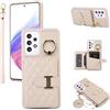 ELISORLI Custodia per telefono per Samsung Galaxy A53 5G Custodia a portafoglio con tracolla a tracolla e porta carte di credito in pelle Anello di rotazione a 360 ° Cavalletto Stand Cell A 53 G5 53A SM A536U