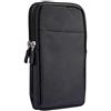 MILESTEM Sacchetto Clip da Cintura per Cellulare, Borsa da Cintura Cellulare Uomo, 6.9 Verticale Smartphone Custodia con Clip da Cintura Telefono Sacchetto Marsupio Portamonete Portafoglio con Moschettone
