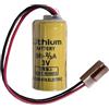 MUKUZI Batteria compatibile con BR-2/3A 3V 1600mAh PLC Cutler Hammer GE Fanuc A06B, 90-20, 90-30, PCM, IC963, A06B-0168-D111, B9712T, 44A724534-001 UVM