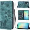 LSPCASA Custodia con Samsung Galaxy A26 5G 6,7 Pollici Premium Pelle PU Flip Protettiva Cover Con Slot Per Schede e Funzione Supporto Custodia Cover Portafoglio con Samsung Galaxy A26-Verde