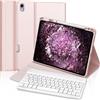 FOGARI Tastiera per iPad Air 11 M3 2025/M2 2024, Keyboard Italiano, Bluetooth Rimovibile Custodia con Tastiera per iPad Air 6 Generazione 11 Pollici 2025/2024, Rosa Chiaro