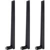 Dpofirs 3 PCS Antenna WiFi Originale per Router Wireless AC68U AC66U, Antenna WiFi Dual Band a Guadagno Elevato del Router, Antenna minidirezionale per Scheda di Rete Wireless