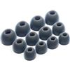 Okuli 12 x Gommini Auricolari in Silicone Ricambio per JBL Live Pro 2 Auricolari Cuffie in Blu
