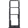 Generico Compatibile per Samsung Galaxy A13 5G SM-A136 A136 6.5 Carrello Vassoio tray porta scheda nano Sim 1+ SIM 2 + SLOT SLITTA Alloggio Memoria Micro Sd CARD (Nero)