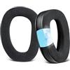 SOULWIT Cuscinetti in Gel di Raffreddamento per Sennheiser GSP 370/350/303/302/301/300 Cuffie, Cuscinetti Auricolari per GSP370, GSP350 Cuffie, con Isolamento Acustico Foam