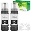 FANSHENG inchiostro Compatibile con Bottiglie di ricarica dell'inchiostro per ET-2720 ET-2711 ET-2810 ET-2811 ET-2814 ET-2820 ET-2821 ET-2851 ET-2812 ET-4800 (2 Pack Nero)