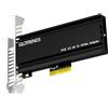 GLOTRENDS PA18 Adattatore da M.2 NVMe a PCIe 5.0 X4 per SSD M.2 NVMe, dissipatore in alluminio extra large, staffa regolare e a basso profilo (nero)