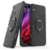 MaiJin Compatibile con Xiaomi Mi A2 Cover, Custodia Armor Anello Cavalletto (Funziona con il Supporto Magnetico per Auto) Case Paraurti per Xiaomi Mi A2, Mi 6X (Nero)
