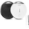 aceyoon Smart Tag Tracker per Apple, 2 Pezzi Mini GPS Tracker Compatibile con Apple Find My (solo iOS), Localizzatore di Oggetti e Chiavi per Bagagli e Zaino, Impermeabile IP68