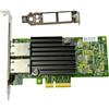 ROSE RAIN Scheda di rete 10 GB Compatibile con Intel Ethernet Controller X550, Scheda Ethernet PCIe Dual Port 10GbE/5GbE/2.5GbE/1GbE, PCIe 3.0x4, Adattatore di rete RJ45