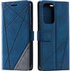 SONWO Cover per Galaxy A53 5G, Flip Caso in PU Pelle Case Cover Portafoglio Custodia per Galaxy A53 5G, [Kickstand] [Slot per Schede], Blu