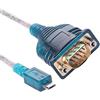 Green-utech Cavo adattatore da Micro-USB a porta seriale DB9 RS-232 a 9 poli maschio, chipset FTDI, per Windows, Mac OS, Linux, lunghezza 1,5 m, da Micro-USB a DB9