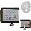 HIGHAKKU Batteria di ricambio PL412631 compatibile con GTR 4 Smartwatch