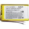 HXJNLDC DC 3.7V 10500mah 1060110 li-ion Lithium Ion Polymer Battery per DIY 3.7-5v prodotti della batteria,altoparlante Bluetooth，sorgente portatile