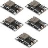 YINETTECH 5PCS DC-DC Step-down PCB Modulo di alimentazione 5V-30V Ingresso a 3.3V Uscita 1.5A Mini Step-Down Veicolo Alimentatore per Veicoli Modello di Aeromobile (3.3V)