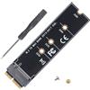 HALJIA Adattatore di conversione SSD M.2 NVME compatibile con MacBook Air Pro Retina Mid 2013-2017 NVME AHCI SSD Kit disco rigido aggiornato per A1465 A1466 A1398 A1502