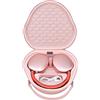 Elonbo Custodia Dura per Apple AirPods Max Auricolari Senza Fili Over-Ear, Nuovi AirPods Max Auricolari Bluetooth Custodia protettiva da viaggio Custodia per Auricolari. Rosa