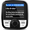 Tin- Nik Schermo a colori da 2,4 pollici Tin-Nik DAB-388 DAB/DAB+ adattatore per autoradio, trasmettitore FM, display TFT, streaming musicale Bluetooth per smartphone e vivavoce