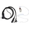 Qiuyan Nero guardia di sicurezza 2 pin tubo dell' aria sia Covert sicurezza auricolare auricolare PTT per Motorola radio PTT CP040 GP300