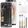 LADYSON Schermo LCD per Samsung Galaxy S8 G950F SM-G950F Schermo LCD Display Touch Screen Assemblea Sostituzione di Vetro Digitalizzatore con Strumenti(OLED Nero con Cornice)