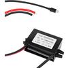 QIQIAZI Convertitore di tensione da 10 - 90 V a 5 V, 5 A, 25 W, convertitore di tensione DC-DC, convertitore USB-C, adattatore di alimentazione, compatibile con Raspberry Pi, Cellphone, Auto