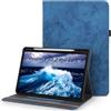 HEISHAYU Custodia per Xiaomi Redmi Pad 2 Pro 12,1 Pollici Tablet 2025, TPU Cover con Auto Sveglia/Sonno,Blu