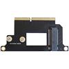 cablecc Scheda di conversione Cablecc M.2 NGFF M-Key NVME SSD adatta per Macbook Pro 2016 2017 13 A1708 A1707 A1706