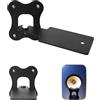 Generic Supporto da parete in metallo Supporto da parete Audio Supporto regolabile per KEF LSX II HiFi Sistema di Altoparlanti