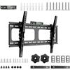 UNHO Supporto TV a Parete, universale Staffe TV 26-75 pollici per schermi Porta TV a Muro inclinabile VESA Fino a 700x400 mm Capacità Forte 45kg