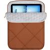 TiMOVO 9-11 Pollici Custodia per Tablet per Donne, Borsa da Viaggio per iPad 10a Gen. 10.9, iPad 9a/8a/7a Gen. 10.2, iPad Air 11/Air 5a/4a Gen. 10.9, Galaxy Tab A9+/A9 Plus 11, Latte