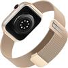 Tuocal Compatibile con Cinturino Apple Watch 42mm (Series 10) 41mm 40mm 38mm Milanese, Cinturino in Acciaio Inossidabile Maglia Magnetica Uomo Donna per iWatch Series 10 9 8 7 6 5 4 3 2 1 SE
