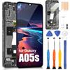 ARSSLY LCD Display per Samsung Galaxy A05s LCD Schermo per Samsung A05s SM-A057G SM-A057M SM-A057F Sostituzione dello Schermo Touch Screen Digitizer Assembly con Strumenti (Nero con Cornice, 6,7)