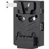Nitze V Mount Piastra Batteria, Mini V Mount Battery Plate con Una 8V/3A DC, Due 14,8V/3A D-tap e Una PD 3.0 USB-C Porte di Uscita - N21-D6