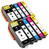 ESMOnline 10 Lampada. XXL Cartucce d' Inchiostro per Epson Expression Premium XP 510 520 600 605 610 615 620 625 700 710 720 800 810 820 2 X Nero 2 X Nero 2 X Ciano, 2 X Magenta 2 X Giallo