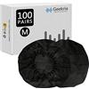 GEEKRIA 100pairs Sanitario e Monouso Fodere Elastiche per Cuffie Sony MDR-7506, V6, Studio3 Headset, Protettive Earpads Covers (3.14-4.33inches)