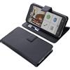 foto-kontor Custodia a libro compatibile con Emporia Smart 5 cover di colore nero