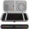 Geekria Tenkeyless TKL Custodia per tastiera da viaggio con guscio rigido per tastiera meccanica da gioco per computer 80% 87 tasti,compatibile con Logitech G Pro,Razer Huntsman Tournament Edition TKL