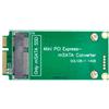 JSER Adattatore da mSATA a Mini PCI-e SATA SSD per Asus Eee PC 1000, 900, 901, 900A, T91