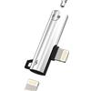 HOYULLI Adattatore da Lightning a Jack per cuffie da 3,5 mm 2 in 1 per iPhone 14 13 12 Pro Max per Apple Cavo di ricarica audio AUXiliar Connettore Accessori per auto Caricabatterie Convertitore per porta