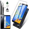 RongZy OLED per Samsung Galaxy A7 2018 LCD Sostituzione dello Schermo Display e per SM-A750FN/DS Touch Screen Digitalizzatore con Multi-Strumento (Nero con Cornice)
