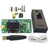 dikkod MMDVM Hotspot Hat Board DMR YSF Dstar Raspbery P Zero W Pi Model 1b+ 2b 3b 4b Series Digital Voice Modem Walkie Talkie Worldwide UHF Antenna 0 Offset Two Colors OLED Screen