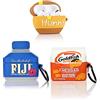 XMBYGY (3Pack) Custodia per Airpods Pro, XMBYGY Silicone Airpods Pro Custodia Custodia Protettiva con simpatico design divertente della pelle, con portachiavi (Goldfish+Fiji+Hunny)