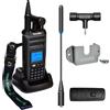 HYSHIKRA QUANSHENG TK-11 10W Walkie Talkie amatoriale 2500mAh Supporto Batter Ricezione Full-Band e trasmissione multi-banda NOAA (con supporto per radio)