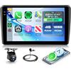 Rimoody 4G+128G Android Autoradio per Audi A3 S3 RS3 8P 8V 8PA 2003-2012 9 Pollici Schermo IN-Cell con Senza Fili Carplay Android Auto Mirror Link Navi GPS WiFi FM/RDS/EQ Bluetooth SWC Telecamera Posteriore