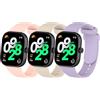 Xisair MIJOBS 3 Braccialetti per Xiaomi Redmi Watch 4/5/6