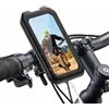 coalwop Porta Cellulare Moto Impermeabile Universale Supporto Telefono Bici Scooter con Rotazione 360° Antivibrazione Touch Screen per Smartphone 5.5-7.0